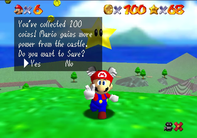 Mario Wings To The Sky