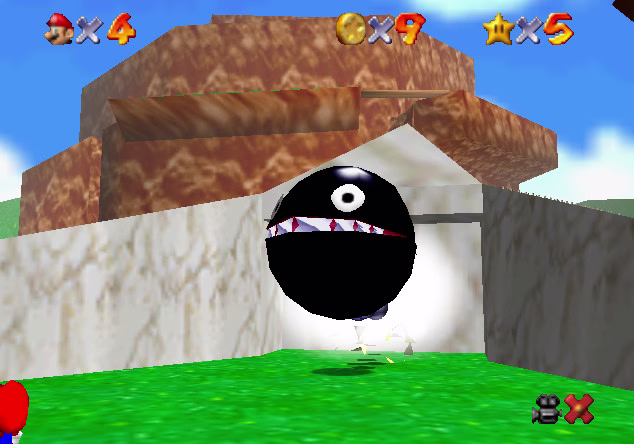 Behind Chain Chomp's Gate